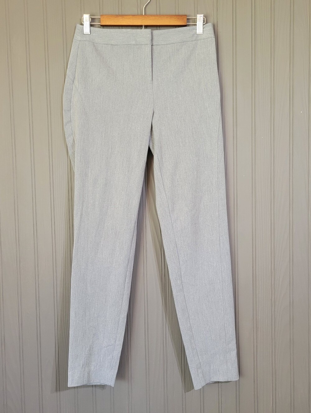 Vince Camuto Dress Pants Ankle Straight Leg Stretch Gray Women's 6